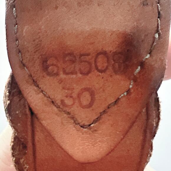 Brighton Honest Brown Wide Women's Woven Belt w Heavy Brass Buckle Sz 30 - Picture 3 of 9